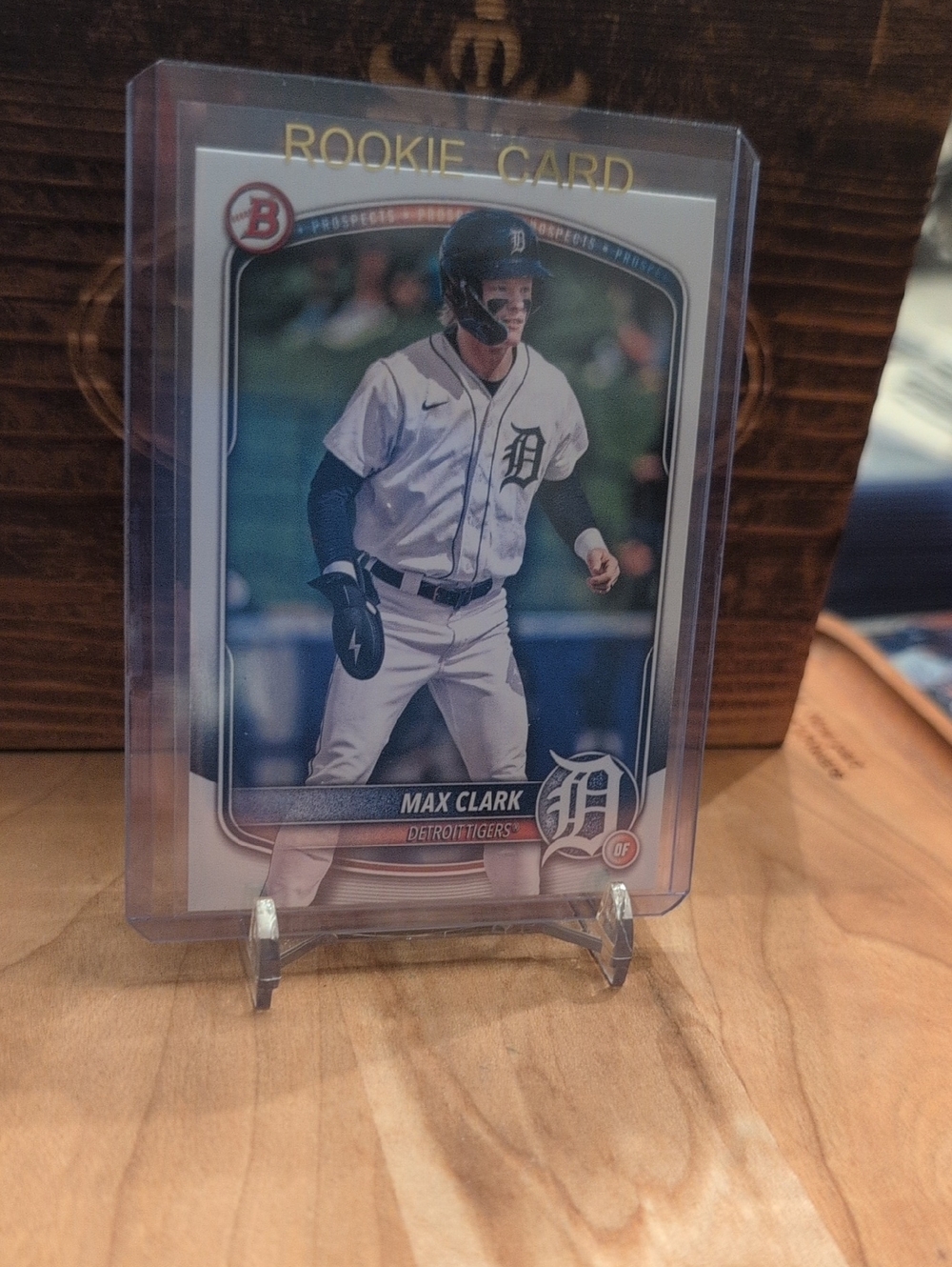 2025 Bowman Prospects Max Clark Rookie Card Tigers 🔥🔥🔥